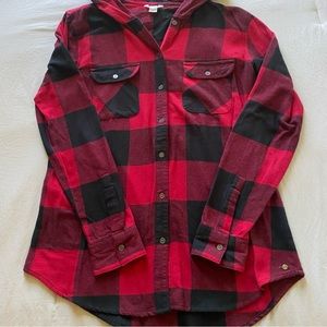 Ripzone Plaid Hoodie